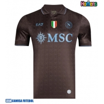 Camisa de Futebol SSC Napoli Frank Anguissa #99 Equipamento Alternativo 2025-26 Manga Curta